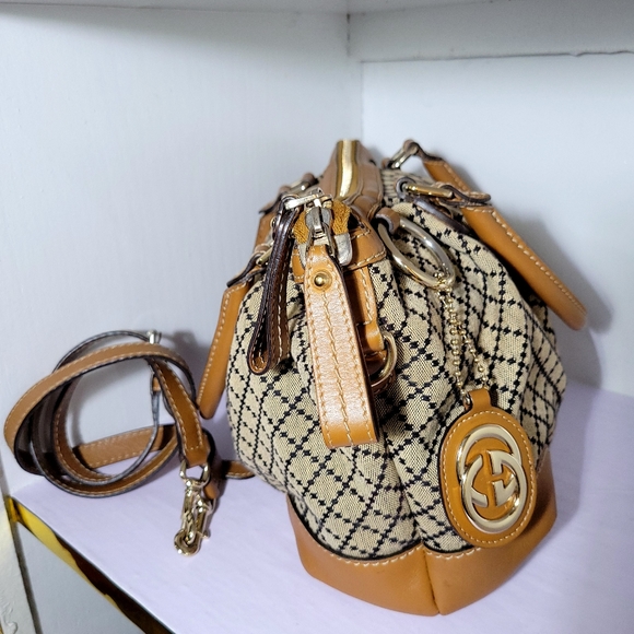 Gucci Sukey Monogram Diamante 2way Tote Bag Classic and Luxury - Picture 6 of 15